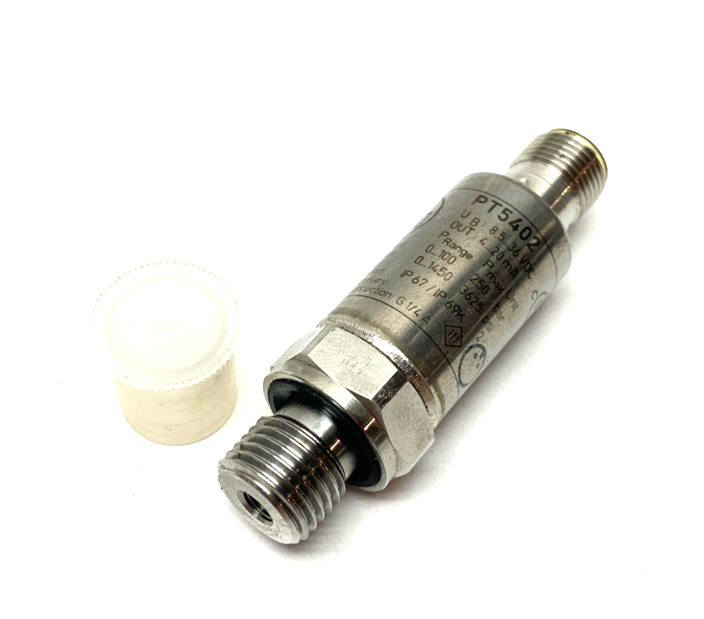 Ifm PT-100-SEG14-A-ZVG/US/ Pressure Transmitter 1/4" 1450psi PT5402 - New – Open box - Maverick Industrial Sales