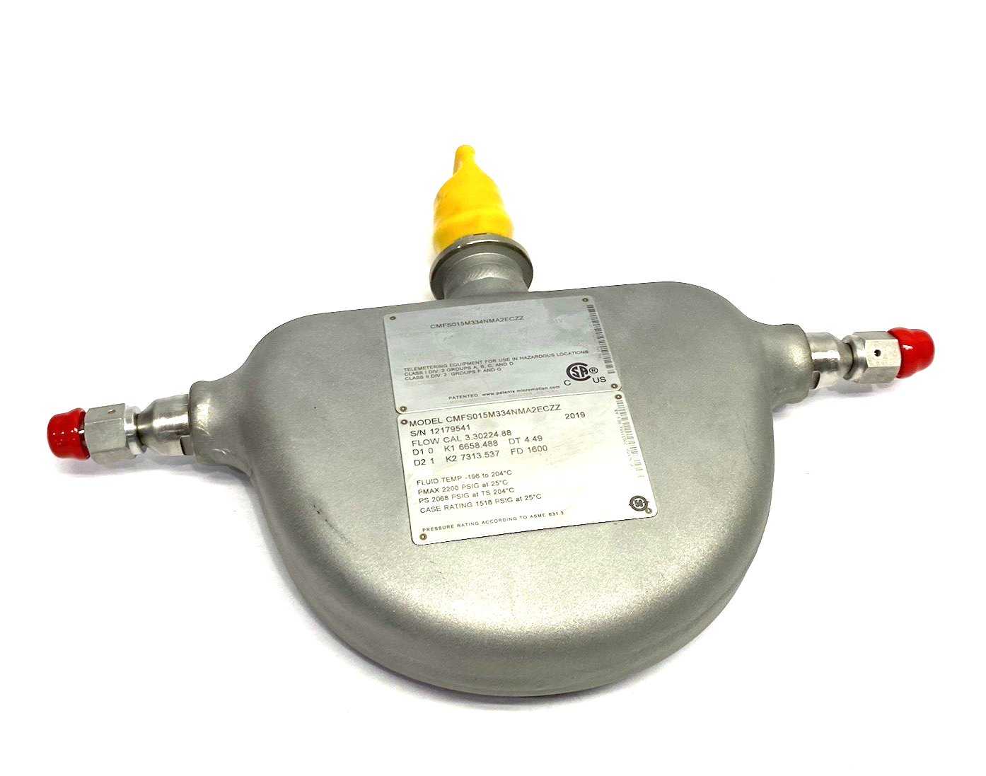 CMFS015M334NMA2ECZZ | Emerson Micro Motion ELITE Coriolis Meter, Mass Flow Sensor - New – Open box - Maverick Industrial Sales