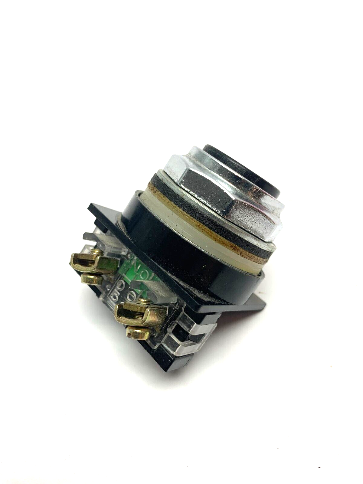 800T-B6A | Allen Bradley Momentary Push Button Black w/CR104P Contactor - Used - Maverick Industrial Sales