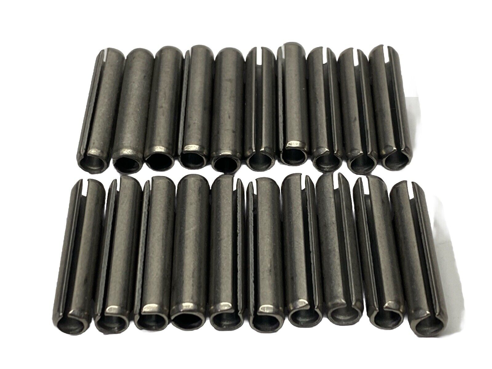 Slotted Spring Pin ISO13337 M8X30mm LOT OF 20 - New – Open box - Maverick Industrial Sales