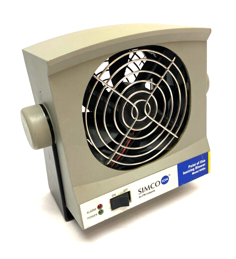 ITW Simco 6432e SimcoION Point of Use Ionizing Air Blower 24V SURFACE BRACKET - Used - Maverick Industrial Sales