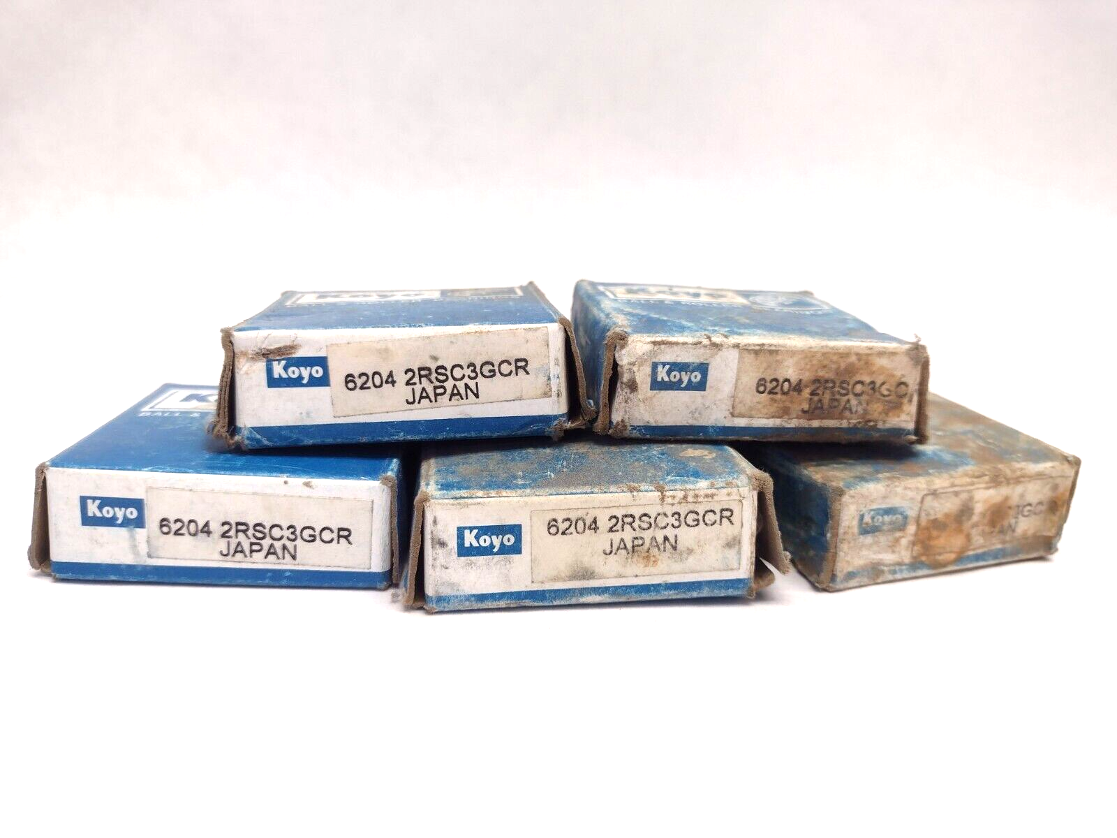 6204 2RSC3GCR | Koyo Bearing LOT OF 5 - New – Open box - Maverick Industrial Sales