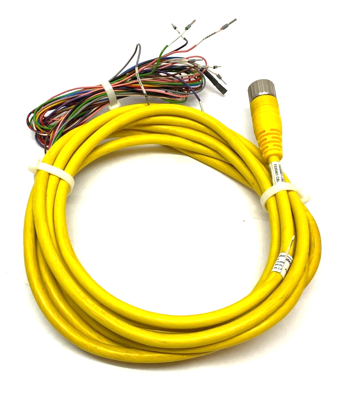 889M-F12AH-10 | Allen Bradley Ser. A Single Ended Cordset M23 12-Pin 15' Length - Used - Maverick Industrial Sales