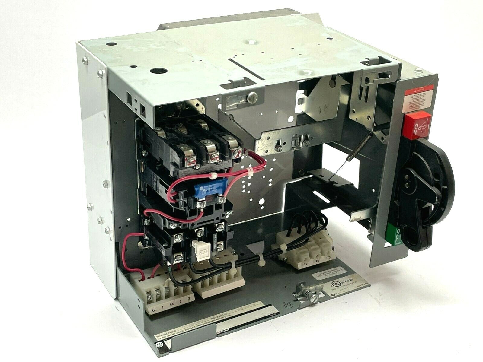 Allen Bradley 2113B-BABD-17-41CA-79U Motor Control Center Unit 10HP - For parts or not working - Maverick Industrial Sales