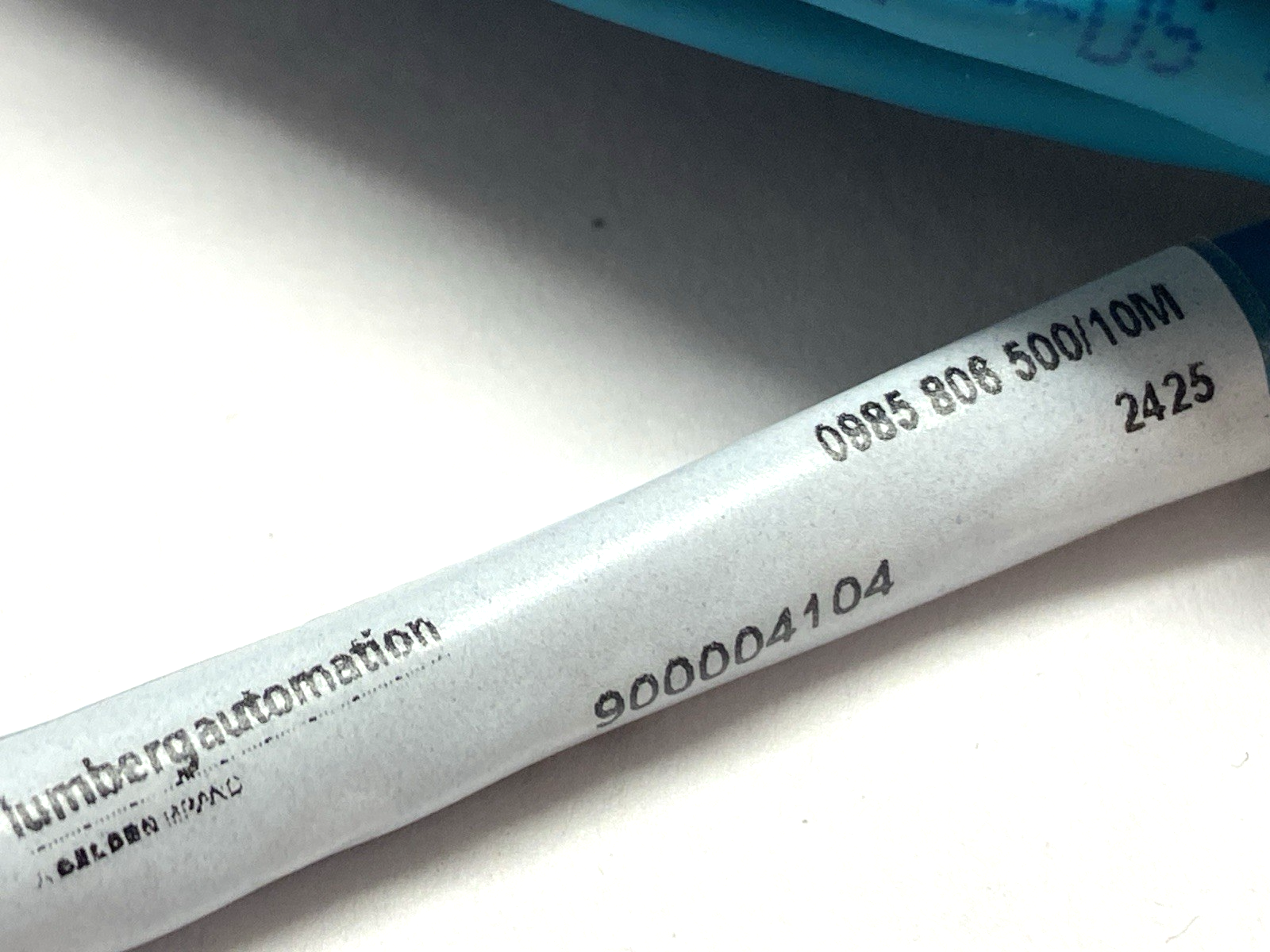 Lumberg Automation 0985 806 500/10M Double-Ended RJ45 Ethernet Cordset 900004104 - New – Open box - Maverick Industrial Sales