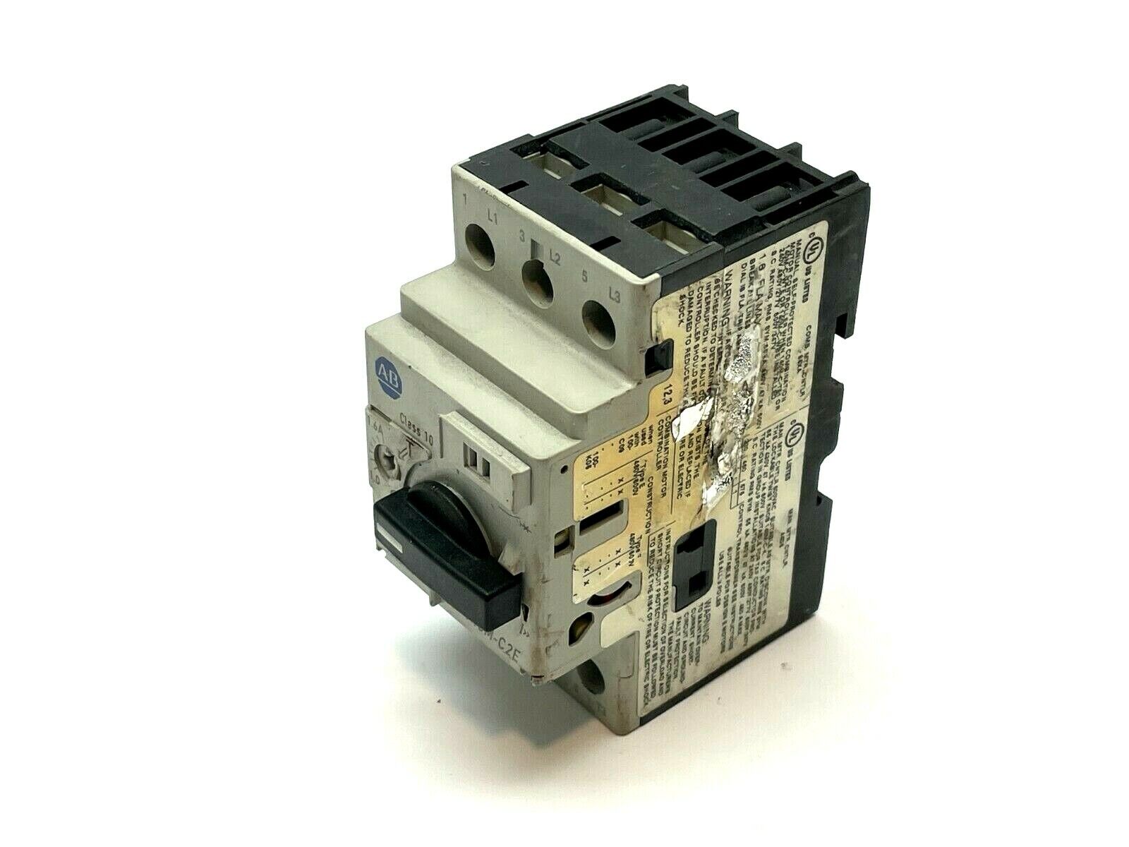 Allen Bradley 140M-C2E-B16 Ser. C Breaker Motor Protection 1.6A 3P - Maverick Industrial Sales