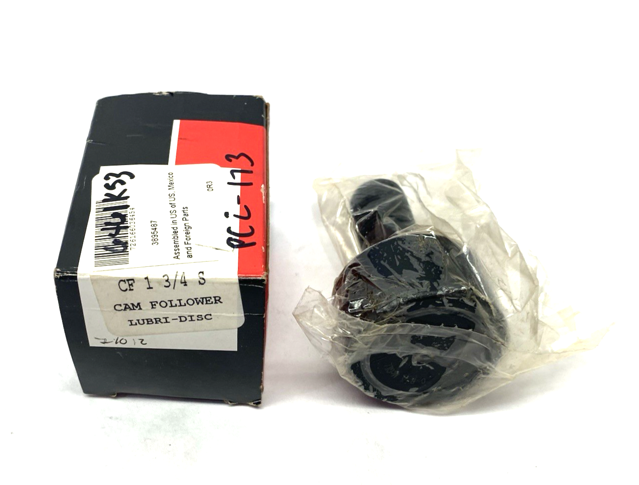 McGill CF 1-3/4 S CAMROL Series Flat Cam Follower 1.75" Roller Dia. 2160110000 - Maverick Industrial Sales