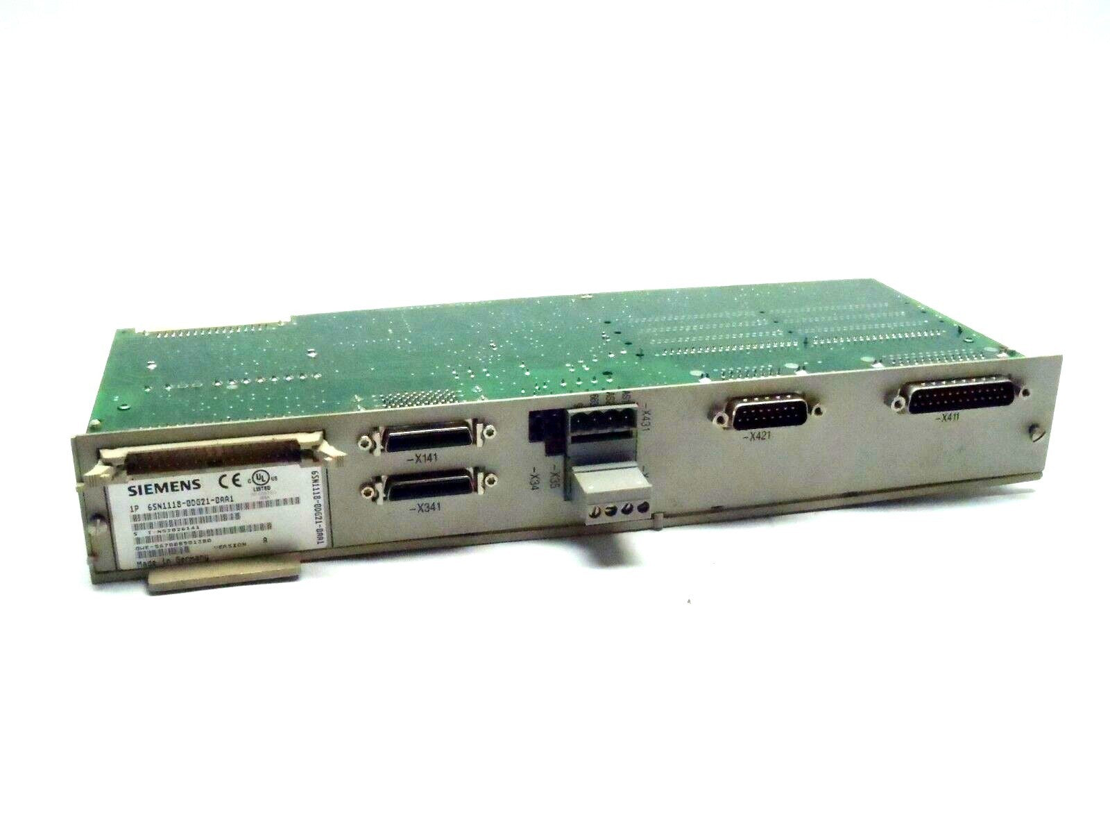 6SN1118-0DG21-0AA1 | Siemens 1P SIMODRIVE Version A Control Module - Used - Maverick Industrial Sales