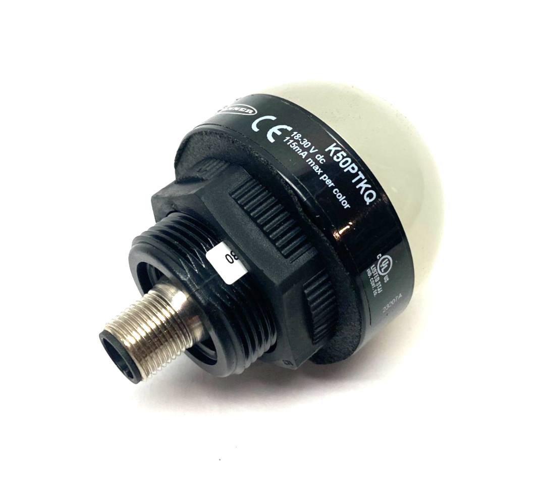 Banner K50PTKQ Pro Touch IO-Link RGB Multi-Color Touch Sensor 18-30VDC 806180 - Maverick Industrial Sales