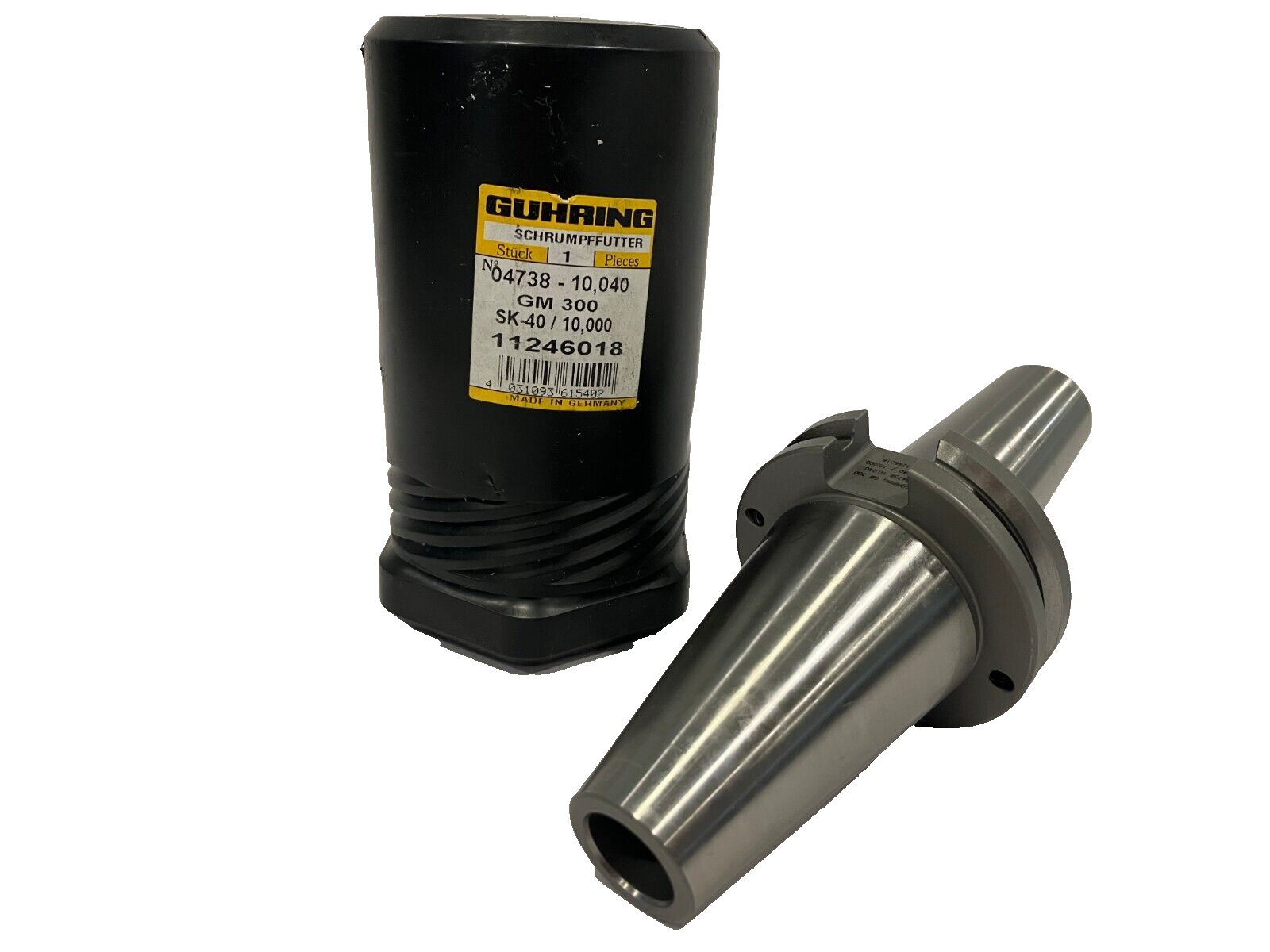 Guhring 9047380100400 Shrink Fit Tool Holder 10.04mm X 148.40mm 10,040 - New - Maverick Industrial Sales