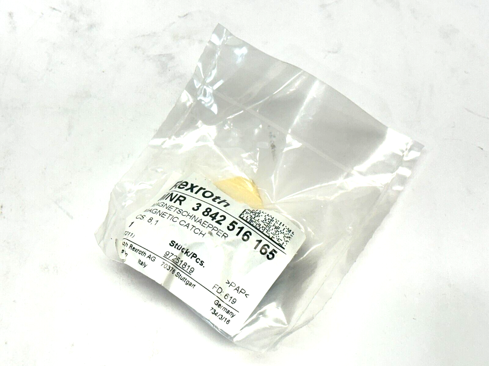 Bosch Rexroth 3842516165 Magnetic Catch 8,1 - Maverick Industrial Sales