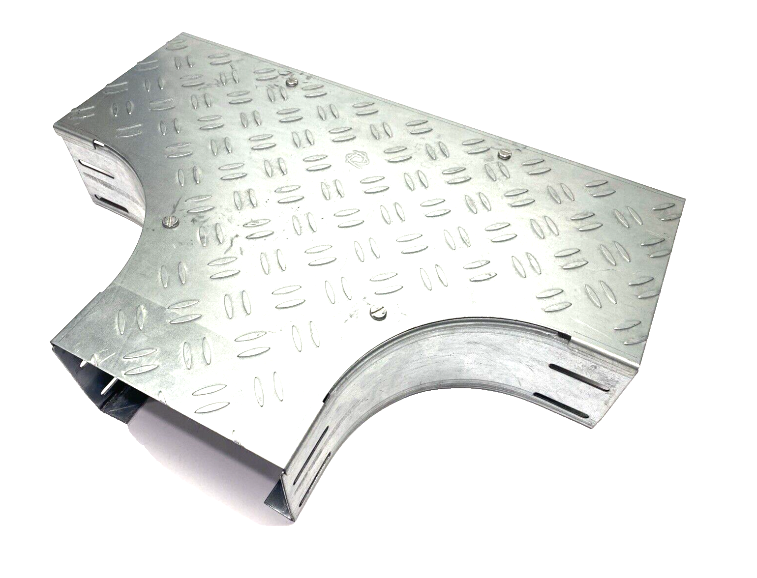 Niedax RTSS 110.200 Cable Tray System T-Piece & RTSDVRS 200-2.0 S Antislip Cover - Used - Maverick Industrial Sales