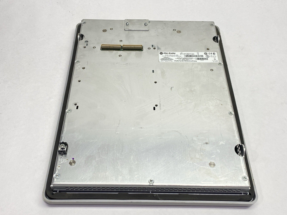 2711P-RDT12C | Allen Bradley Ser C Panelview Plus 1250 Color Touch Display Module - For parts or not working - Maverick Industrial Sales