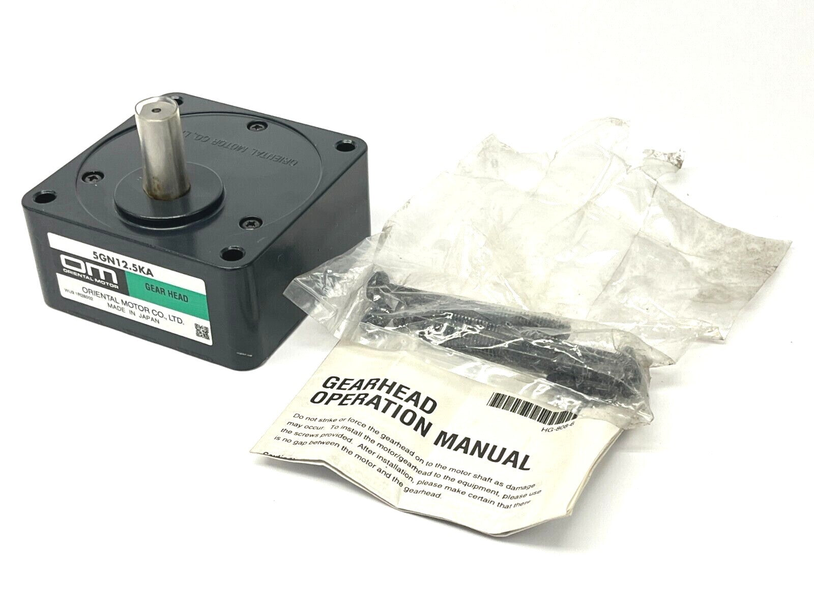 5GN12.5KA | Oriental Motor Gear Head - New – Open Box - Maverick Industrial Sales