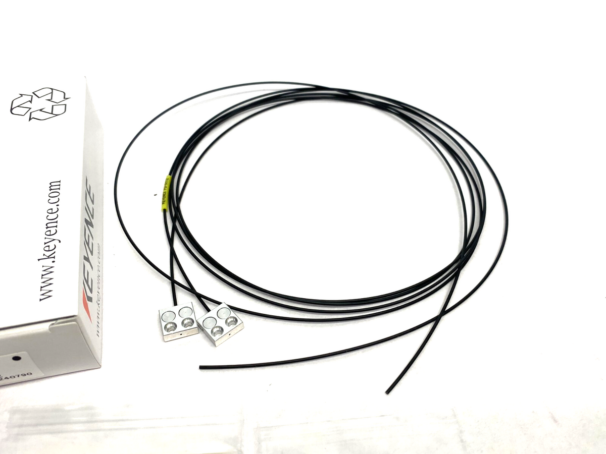 FU-51TZ | Keyence Transmissive Fiber Optic Unit Thru-Beam Type- New – Open box - Maverick Industrial Sales