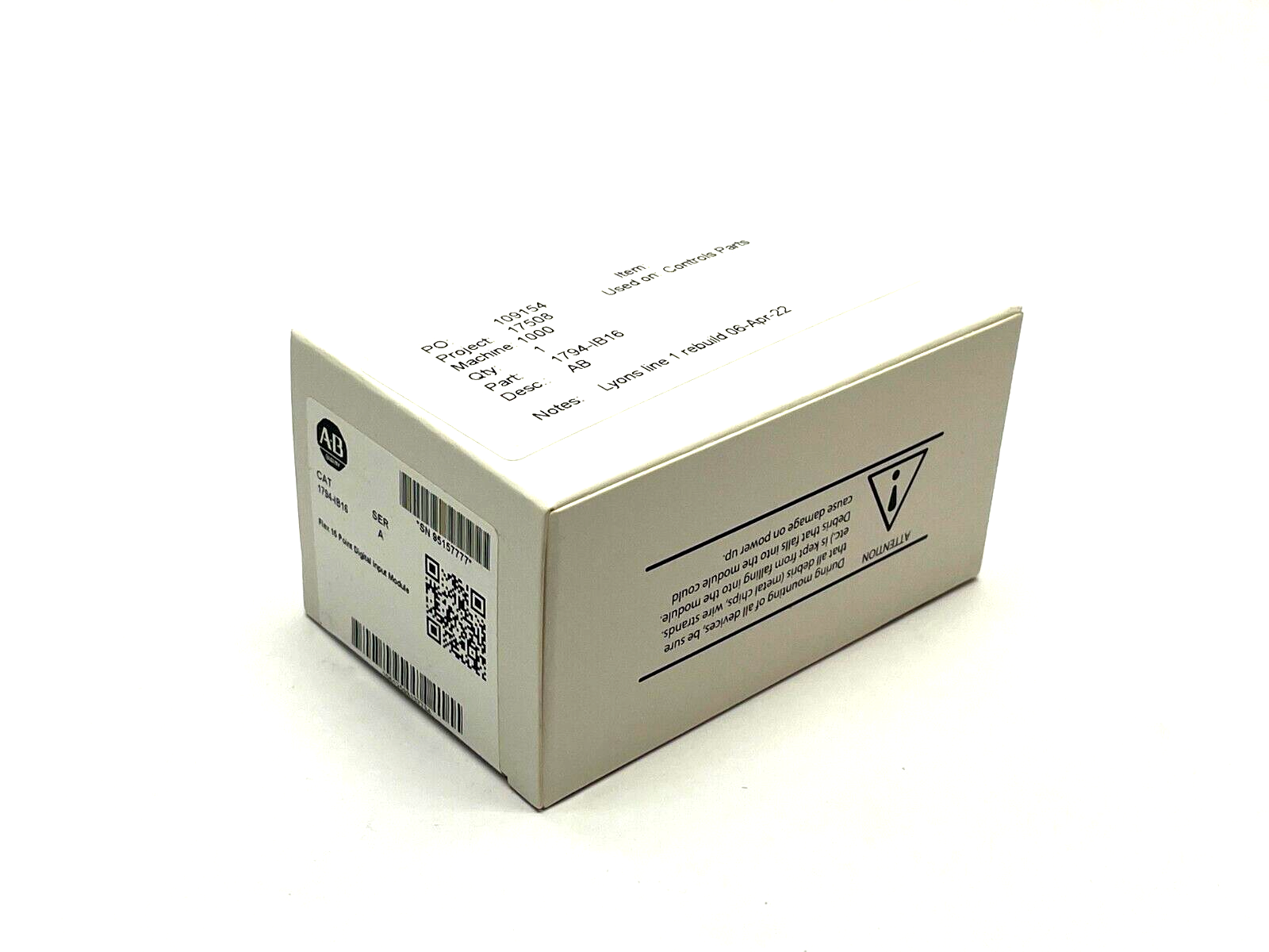 1794-IB16 | Allen Bradley Ser. A Digital Input Module Flex 16 Point - New - Maverick Industrial Sales