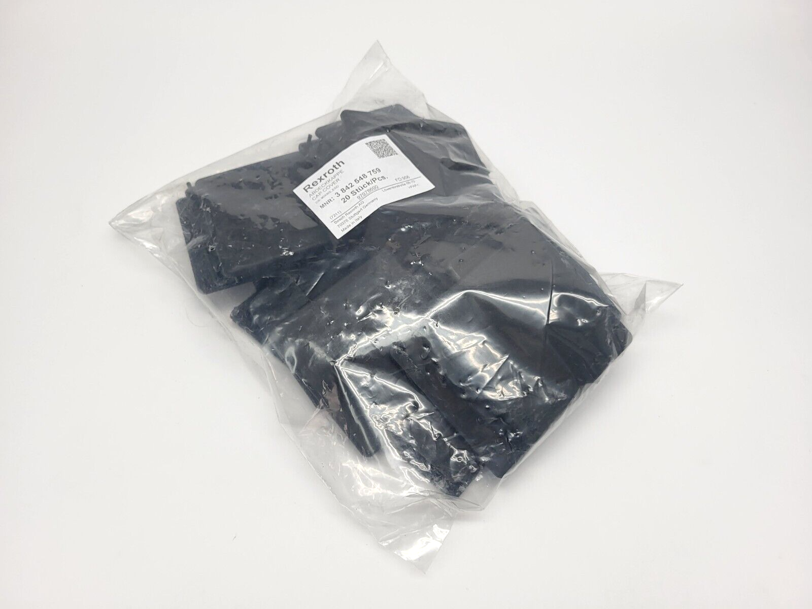 Bosch Rexroth 3842548759 Cap Cover PKG OF 20 - New - Maverick Industrial Sales