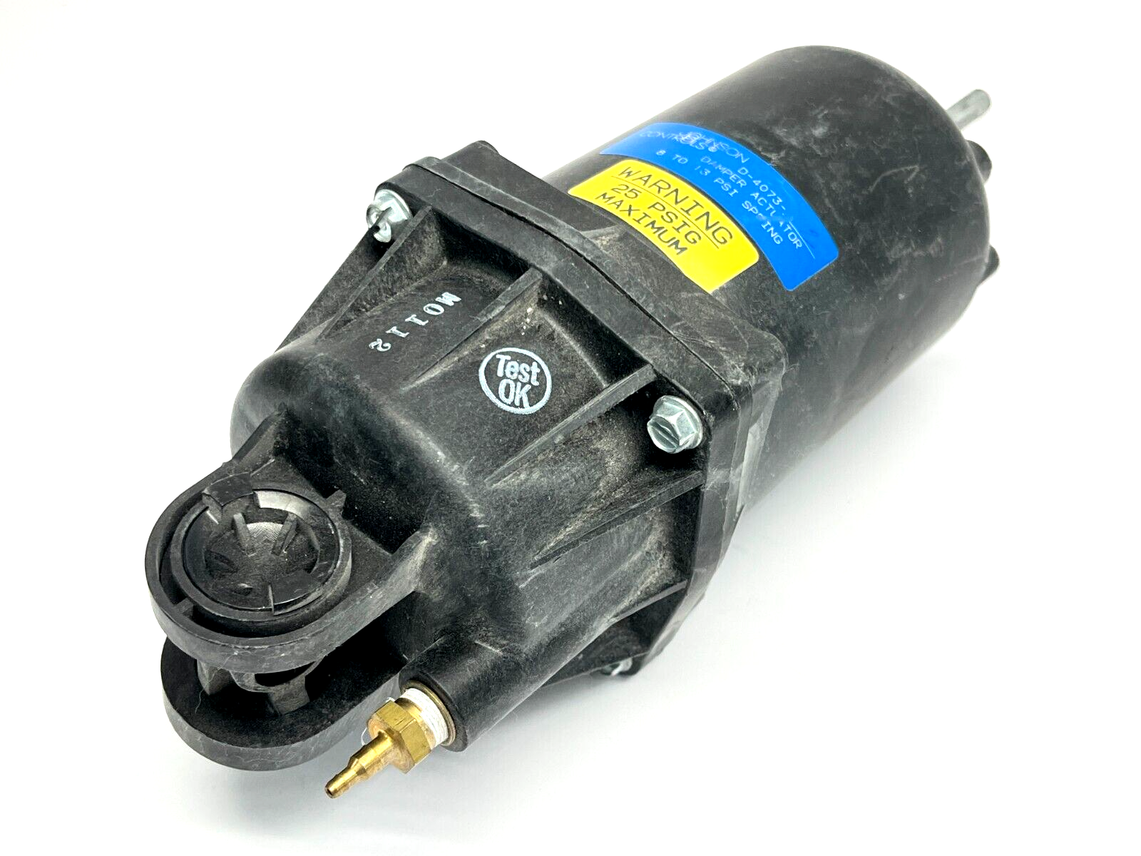 Johnson Controls D-4073-2 Pneumatic Damper Actuator 8 to 13 PSI Spring - Maverick Industrial Sales