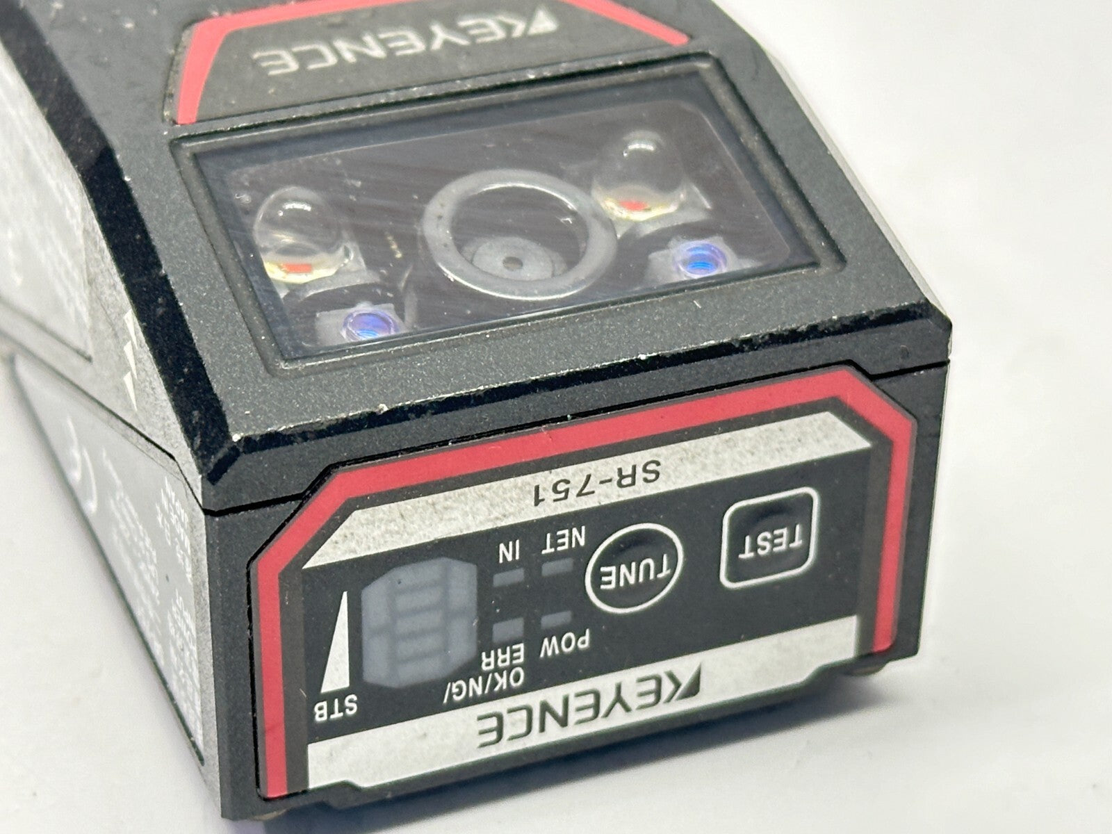 Keyence SR-751 Ethernet Compatible 2D Code Reader Medium-Distance Type - Used - Maverick Industrial Sales