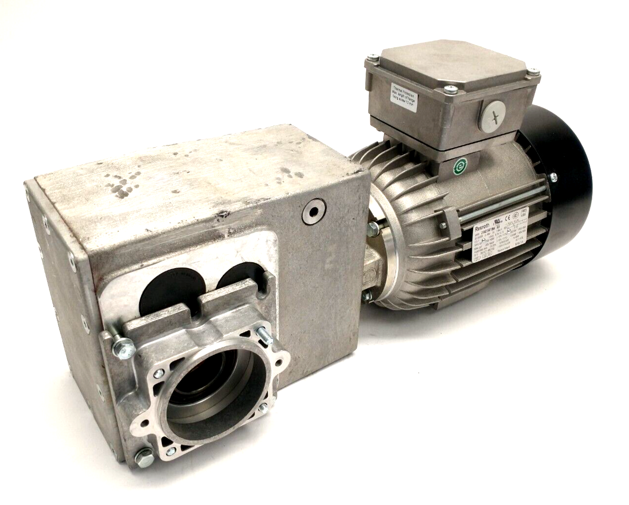 Bosch Rexroth 3842547994 Asynchron 3PH Motor .42kW w/ 3842519001 Gearbox - Maverick Industrial Sales