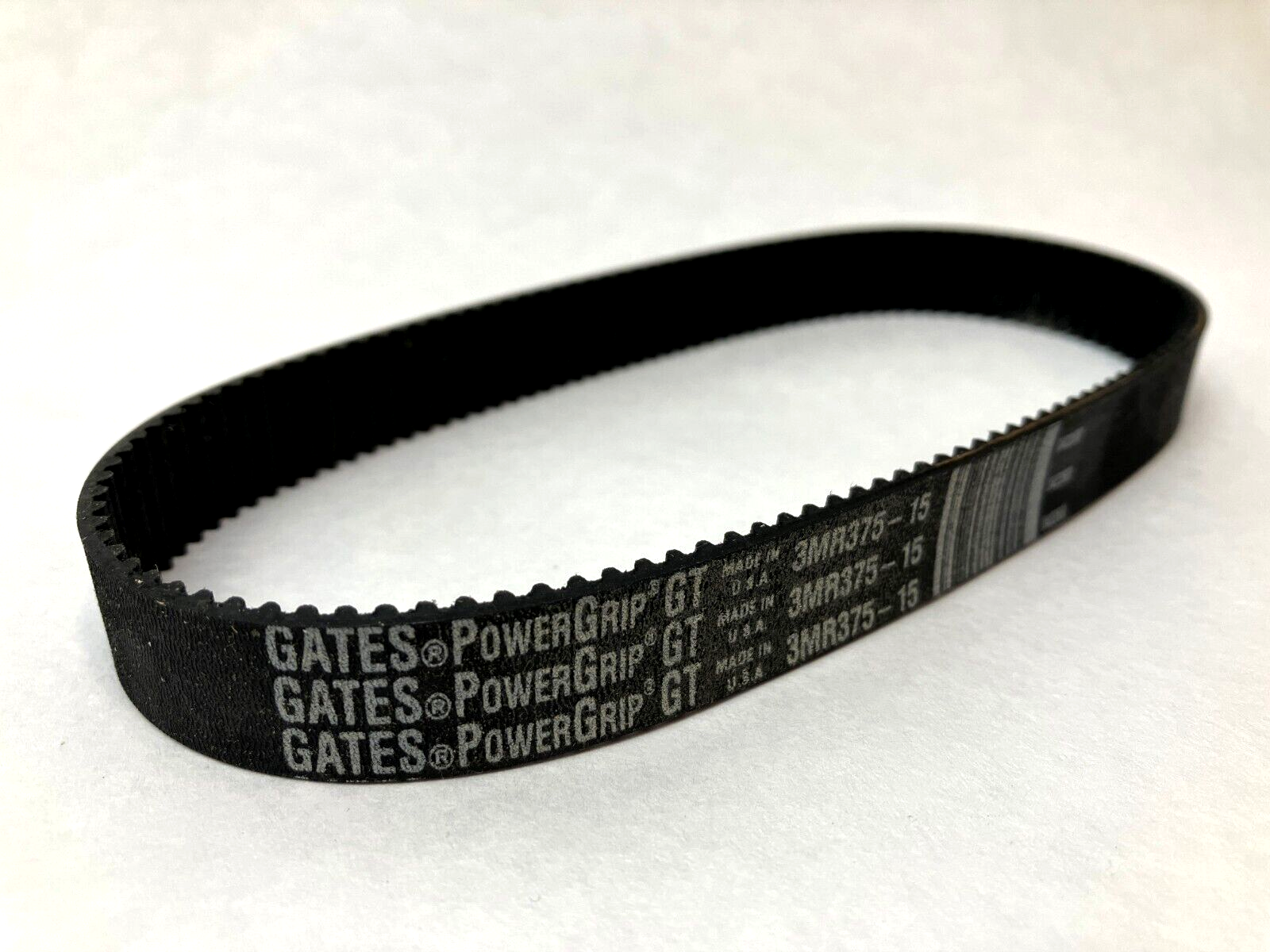 Gates 3MR-375-15 PowerGrip GT Belt 3MR, 14.76" Pitch Length, 125 Teeth - Maverick Industrial Sales