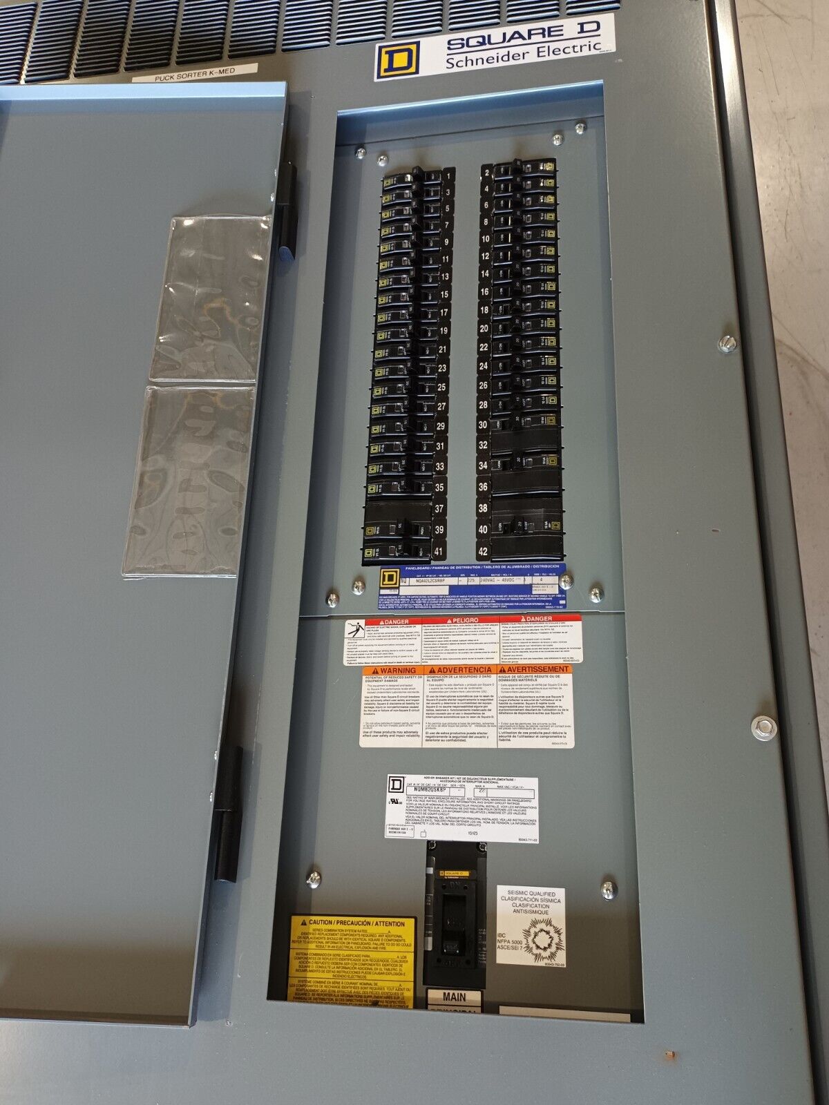 Square D 225A Integrated Power Center 2 (IPC2) Transformer Combo 480/277V 75KVA - Maverick Industrial Sales