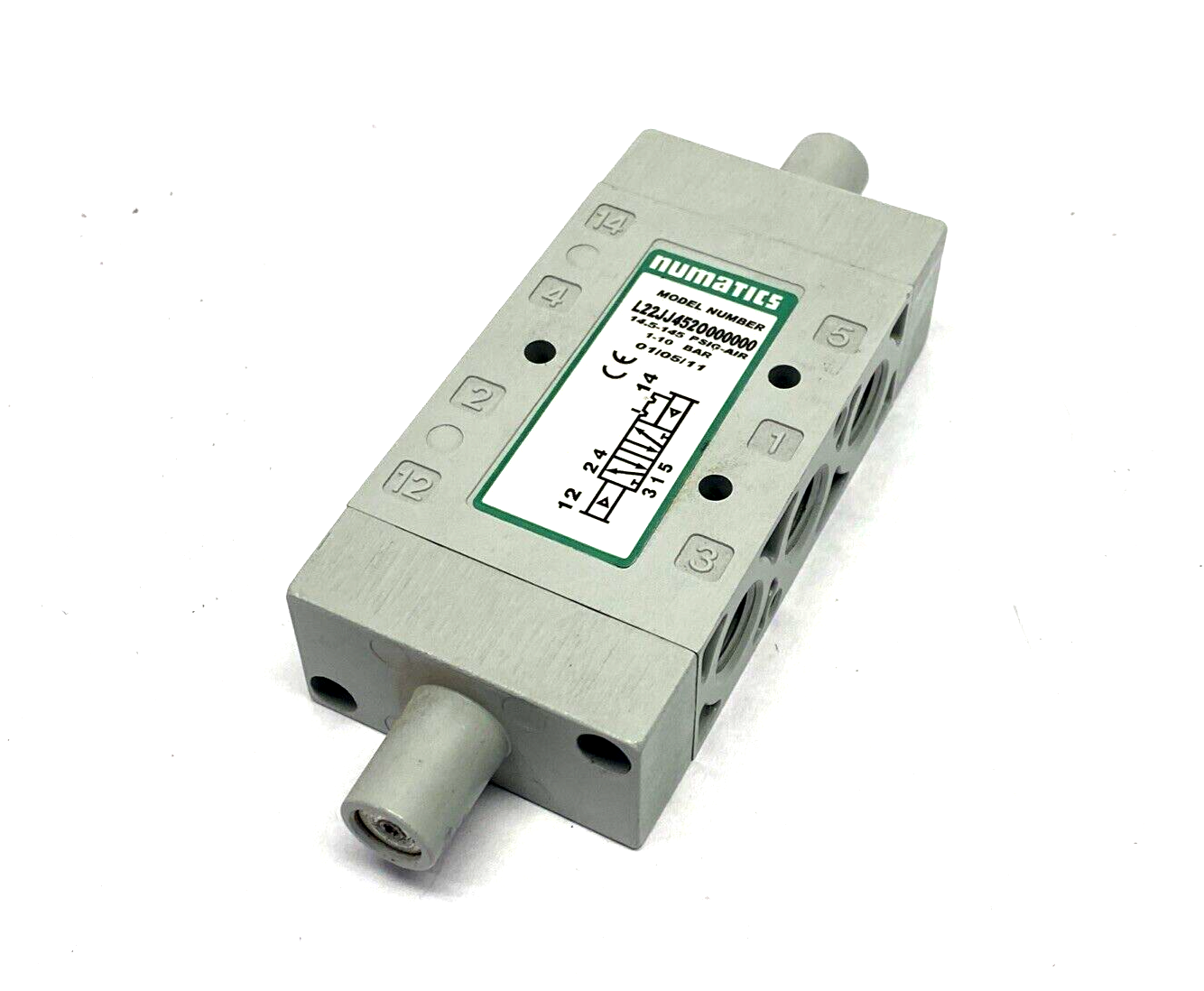 Numatics L22JJ452O000000 Valve 1/4" NPT - New – Open box - Maverick Industrial Sales