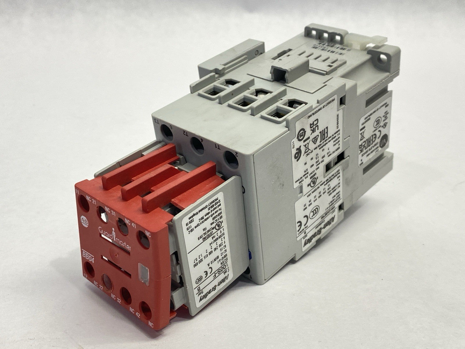 Allen Bradley 100S-C43EJ14BC Ser B GuardMaster Safety Contactor 43A - Maverick Industrial Sales