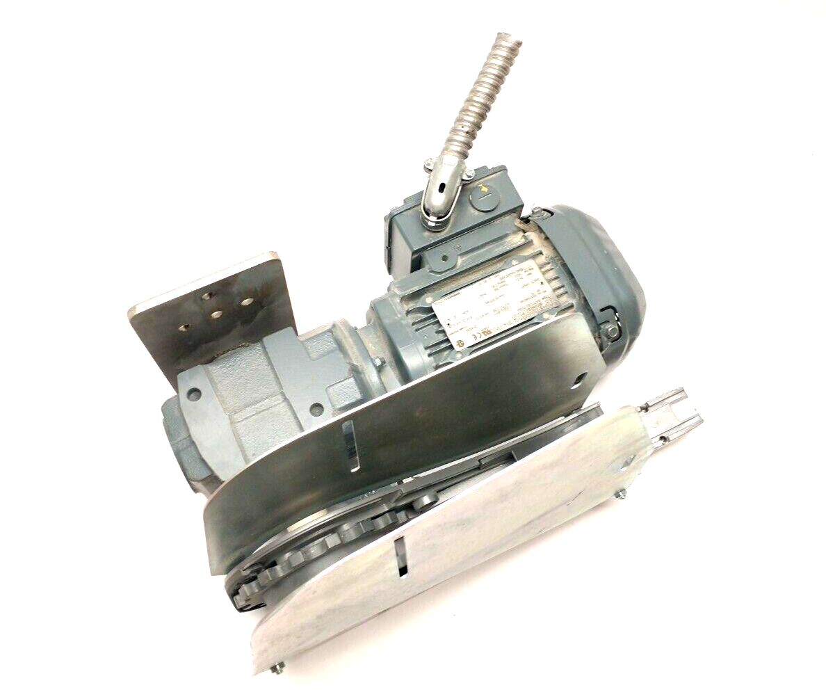 SEW Eurodrive SA37DRS71M4 Gearmotor .75HP w/ Flexlink XLEB 0A65HNLP End Drive - Used - Maverick Industrial Sales