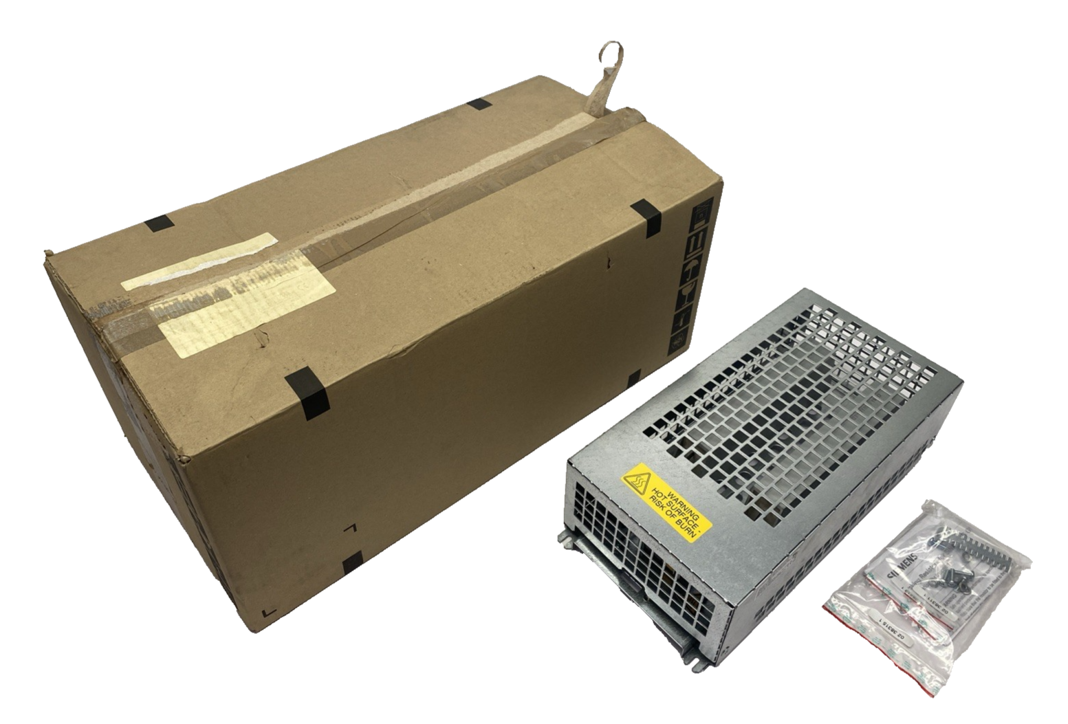 Siemens 6SL3201-0BE21-8AA0 SINAMICS Braking Resistor, 75 Ohm, 375W 480VAC - Maverick Industrial Sales