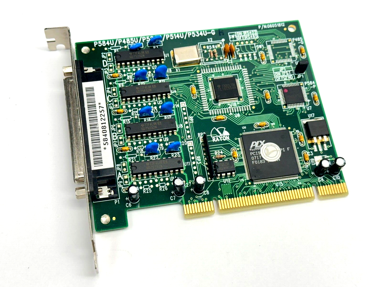 06051812 | Rayon Expansion Card P584U/P485U/P524U/P514U/P534U-G - Used - Maverick Industrial Sales