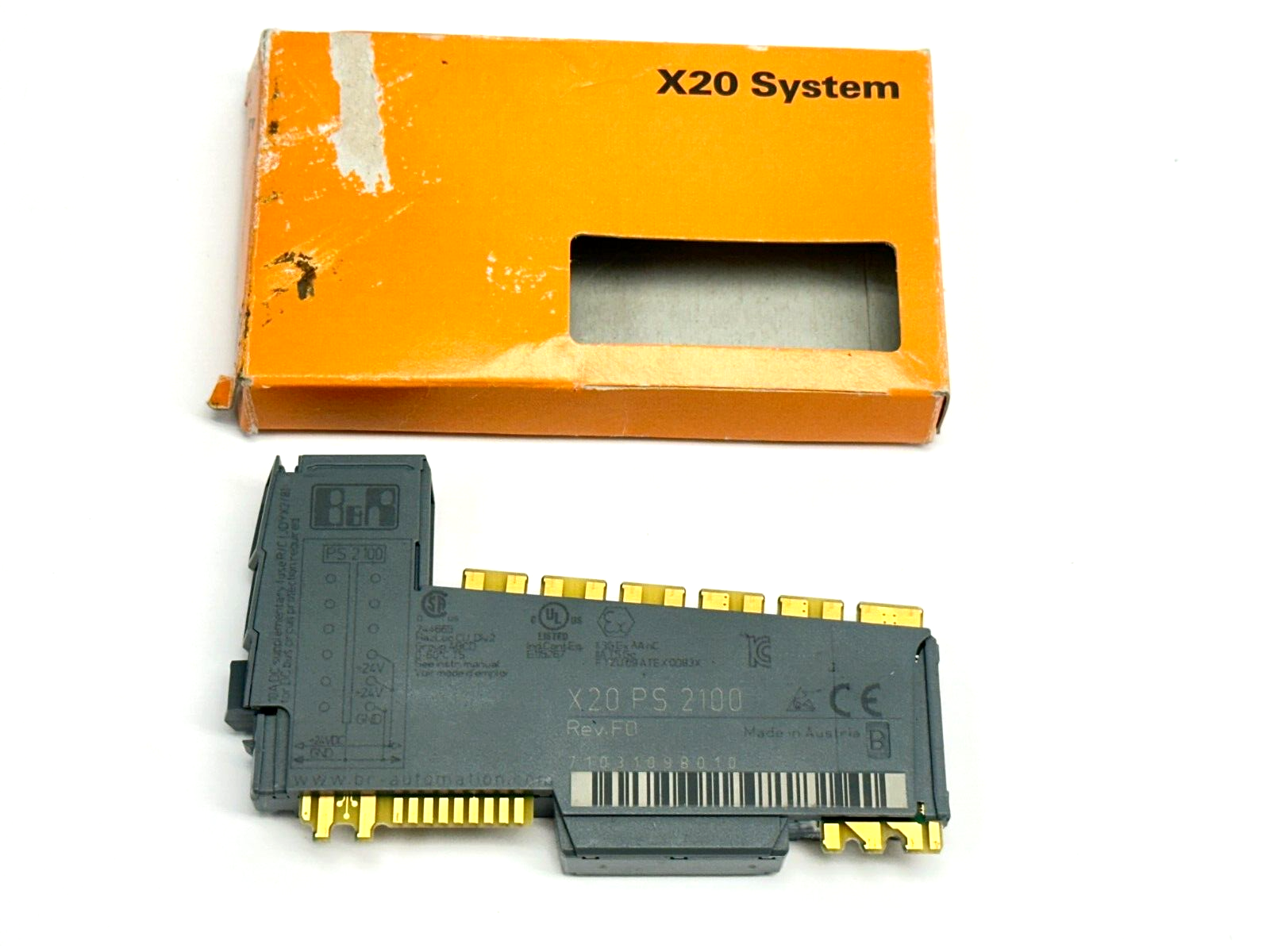 B&R X20PS2100 X20 System Module - For parts or not working - Maverick Industrial Sales