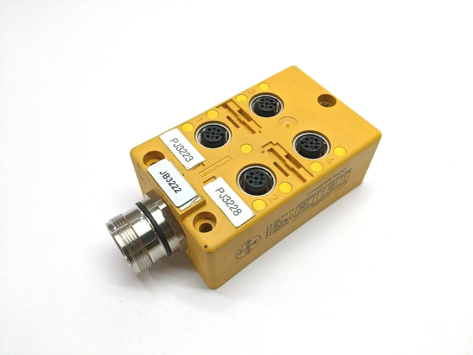 4 Port | Turck Junction Box ESCHA 12 Pin Bottom Connection - Used - Maverick Industrial Sales