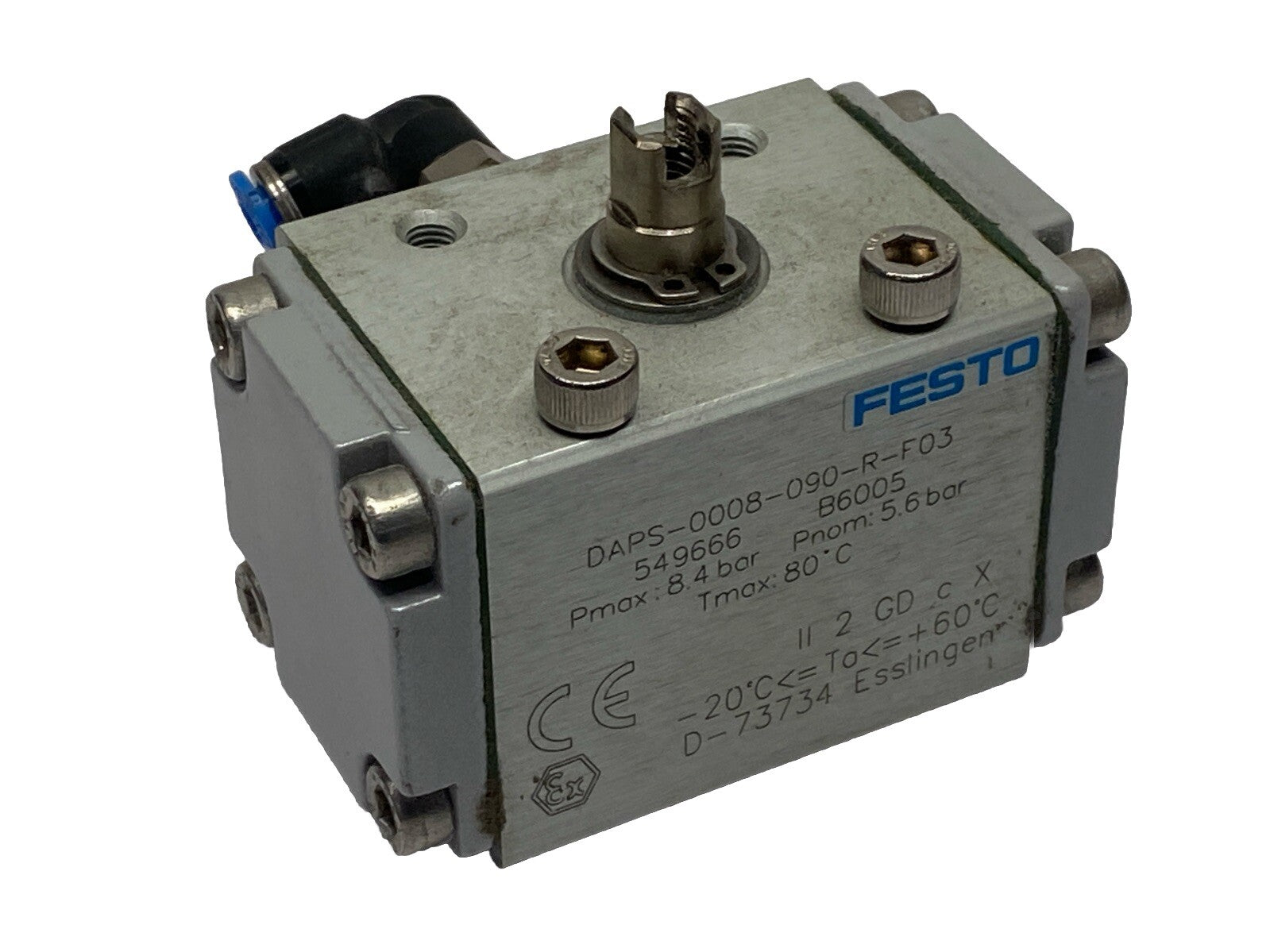 Festo DAPS-0008-090-R-F03 Semi-Rotary Drive 90 Degrees 7Nm 549666 - Maverick Industrial Sales