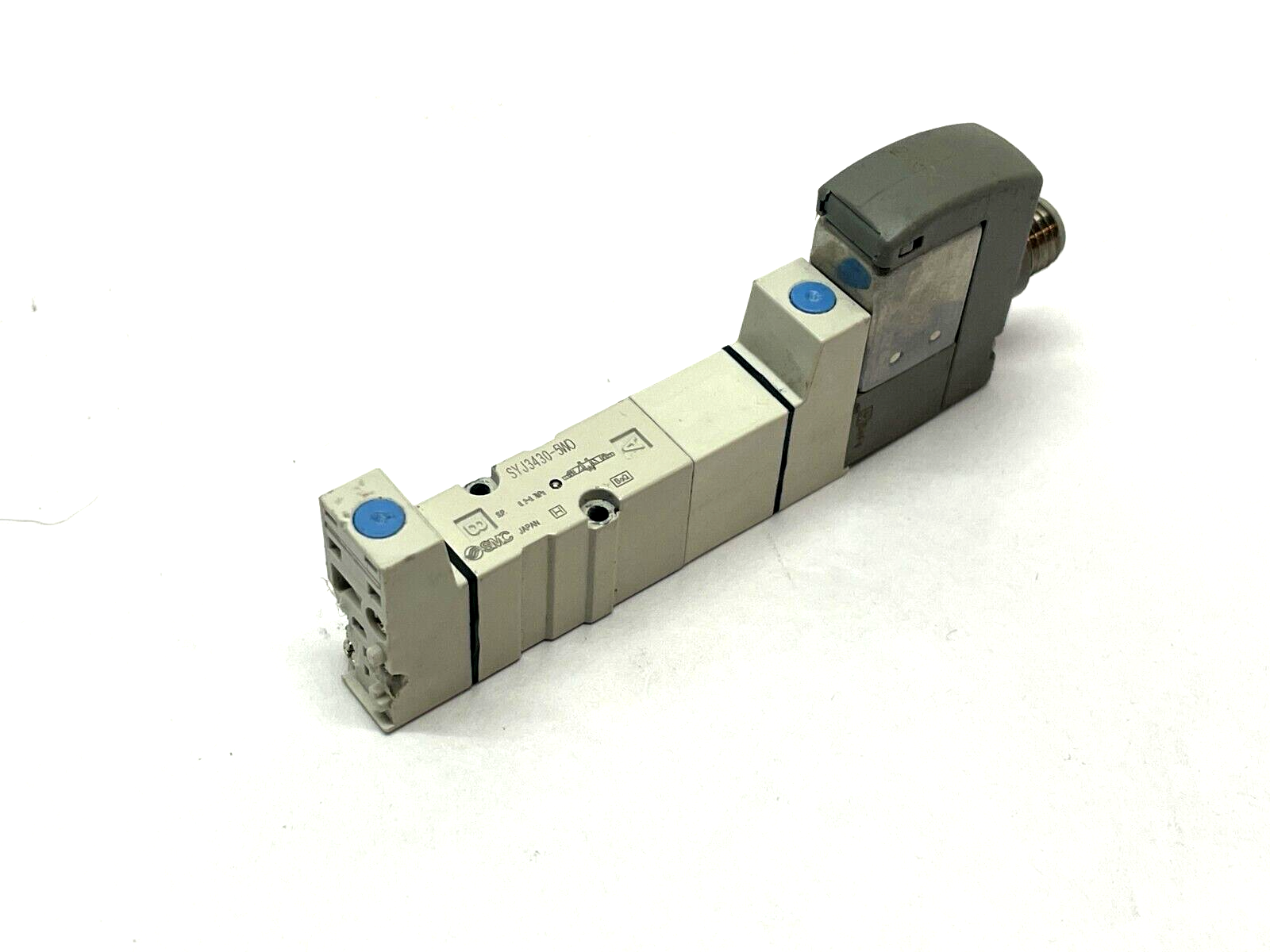 SMC SYJ3430-5WO Double Solenoid Valve - For parts or not working - Maverick Industrial Sales
