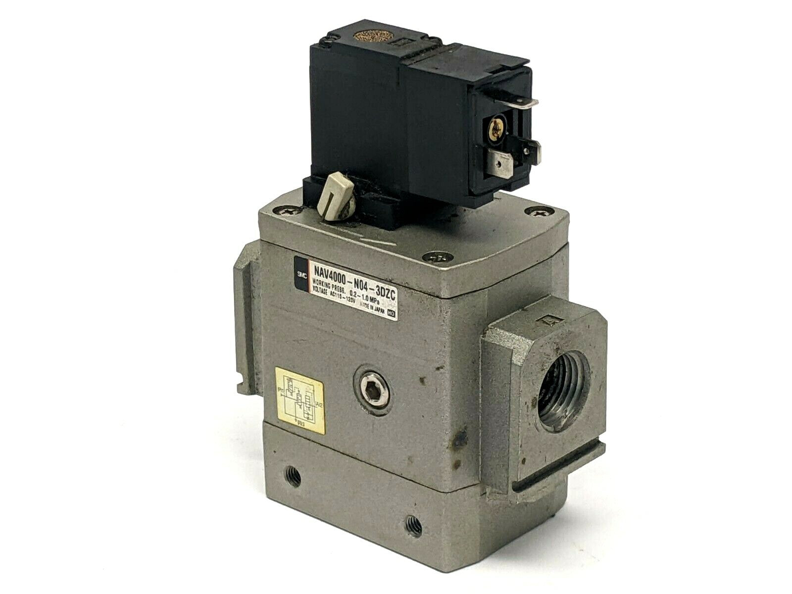 SMC NAV4000-N04-3DZC Solenoid Valve - Maverick Industrial Sales