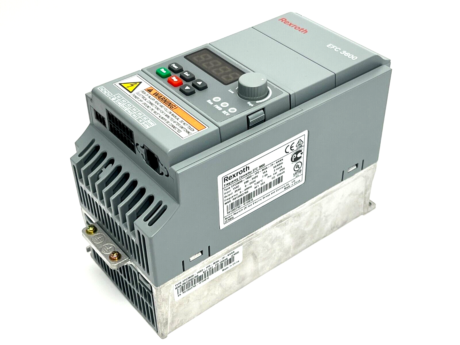 Bosch Rexroth EFC3600-1K50-1P2-MDA-7P-NNNN Frequency Converter EFC 3600 - Maverick Industrial Sales