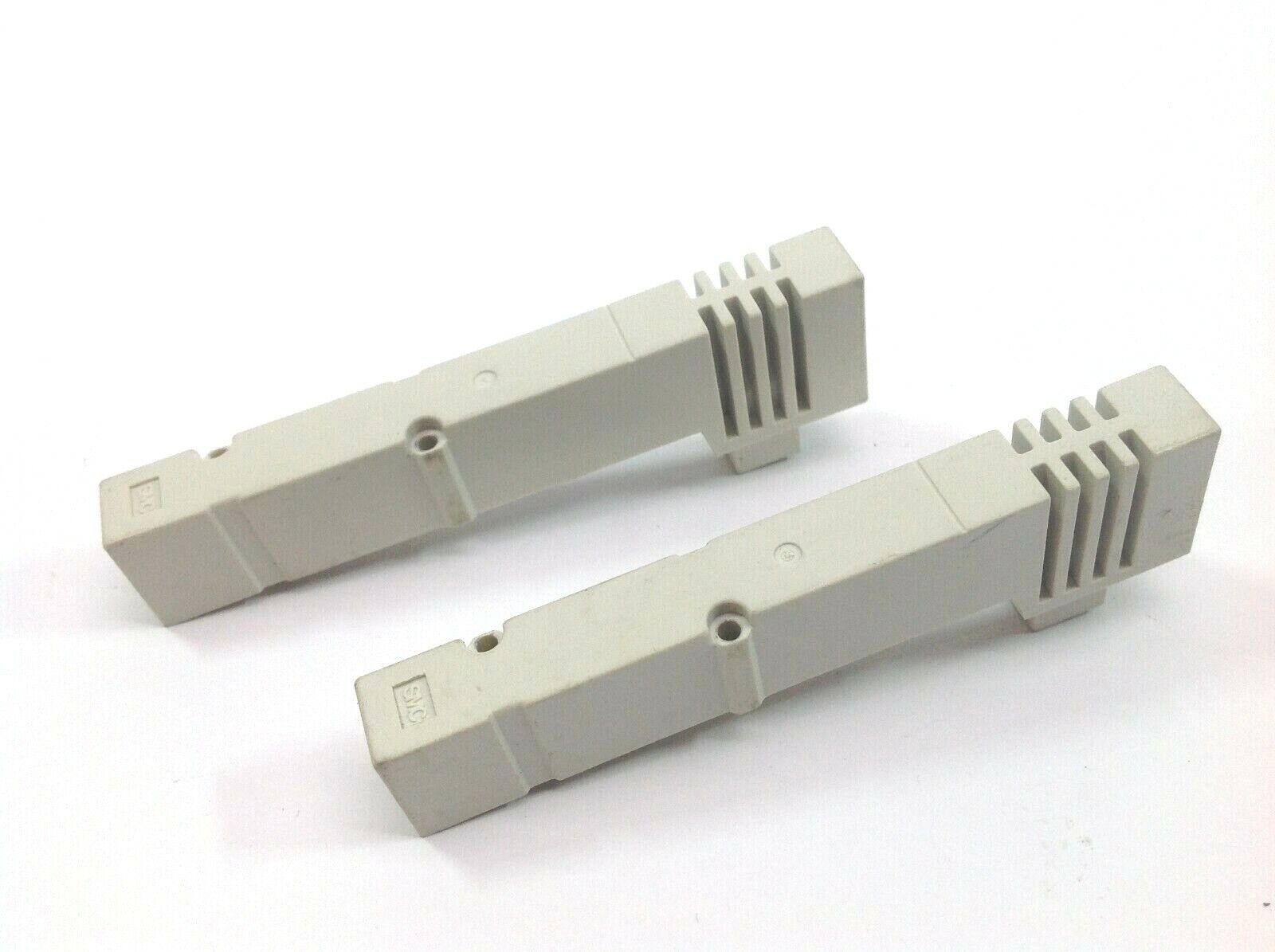 SMC Pneumatics Valve Manifold Blank Lot of 2 - Used - Maverick Industrial Sales