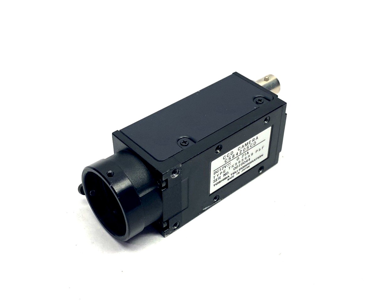 CS8420SCD | Toshiba CCD Camera 12VDC 0.21A, Type TK5956A9 PbF - Used - Maverick Industrial Sales