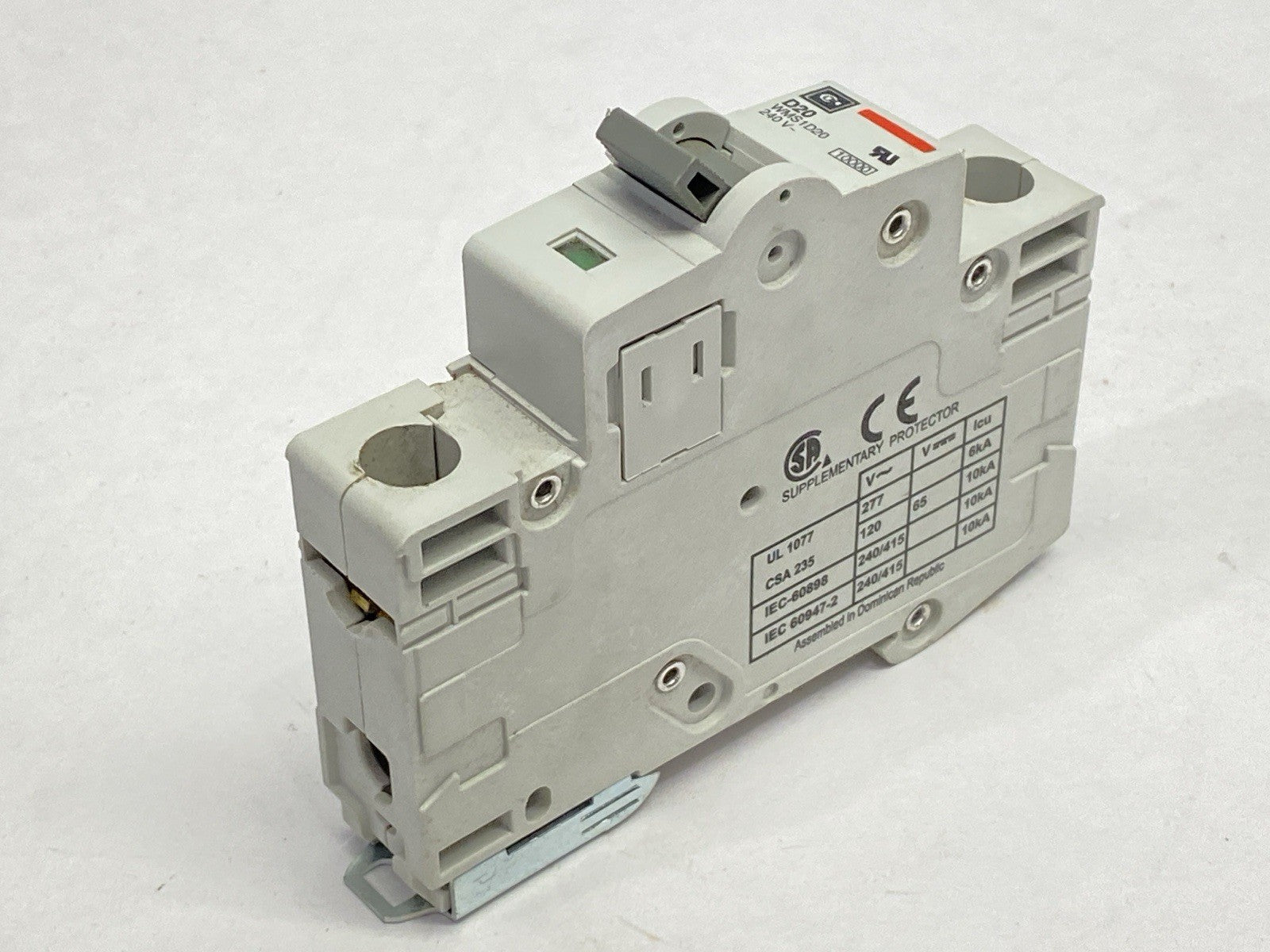 Cutler Hammer WMS1D20 Circuit Breaker 1-Pole 20A 277V - Maverick Industrial Sales