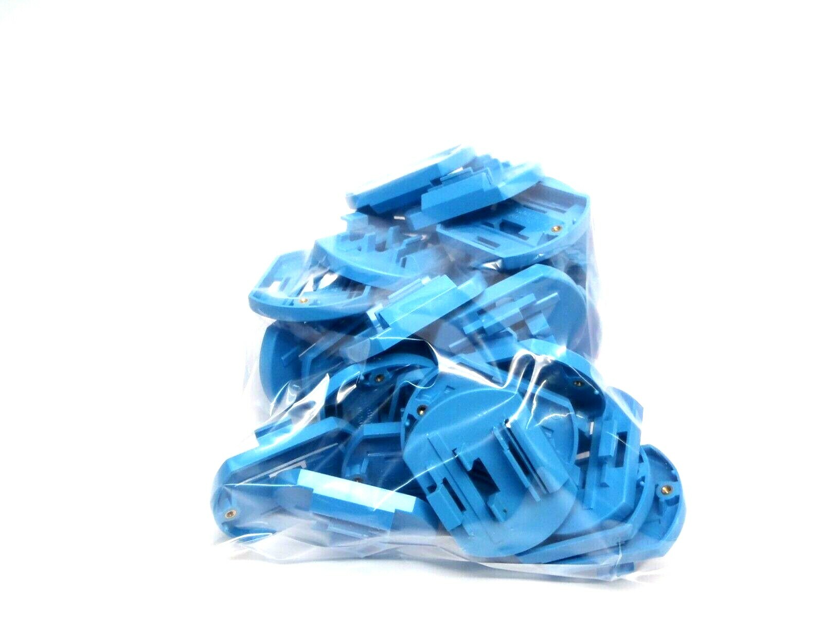 Sick 05.08.20 ABS-PC Plastic Blue Mounting Bracket LOT OF 29 - Used - Maverick Industrial Sales