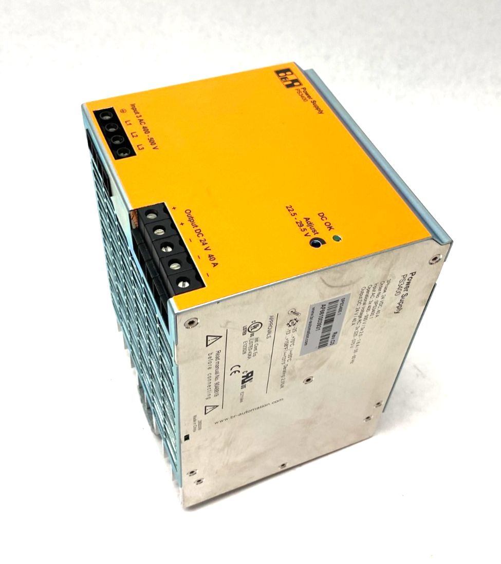 0PS3400.1 | B&R Automation 3-Phase 24VDC Power Supply Module - New – Open box - Maverick Industrial Sales