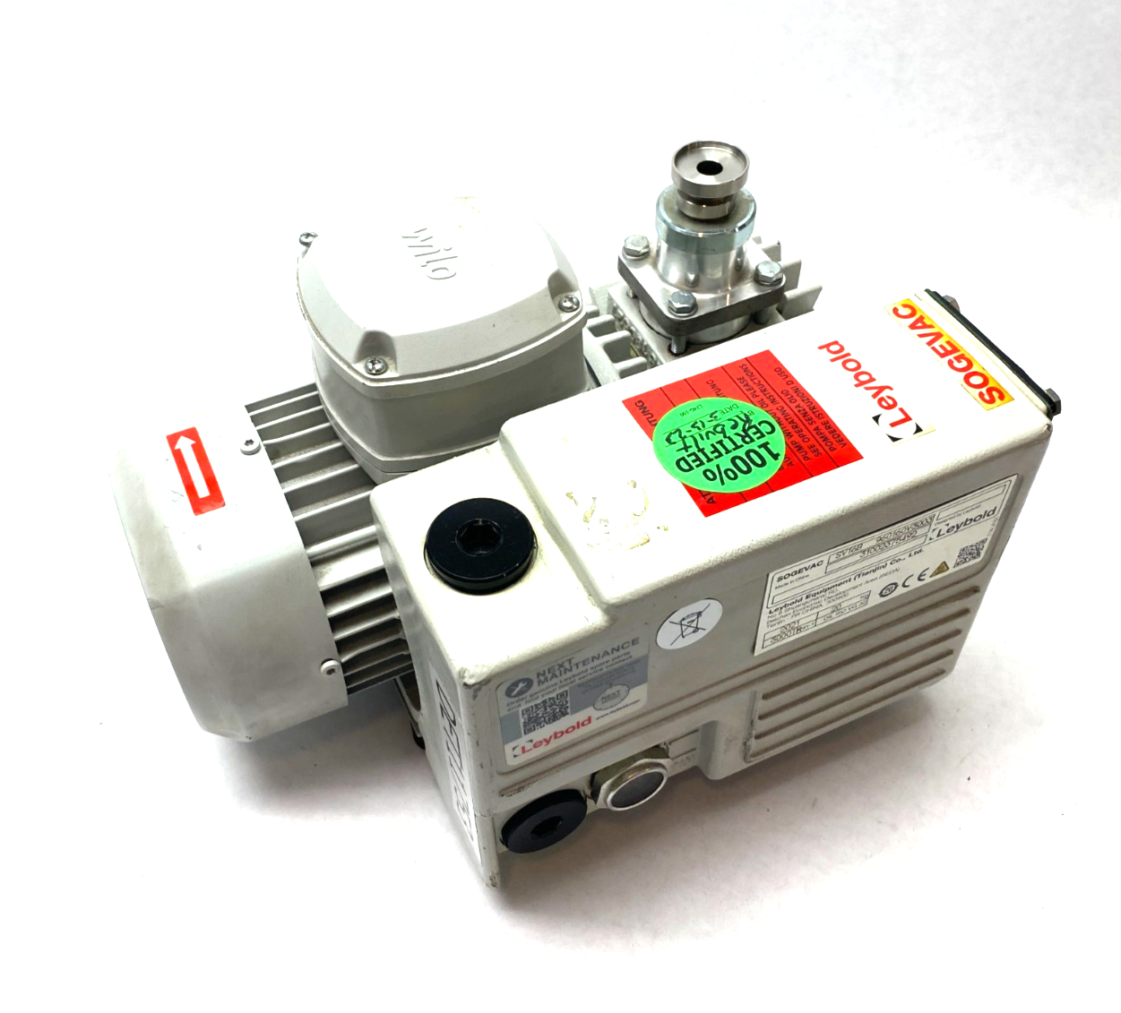 Leybold SV16B SOGEVAC Rotary Vane Vacuum Pump - Maverick Industrial Sales