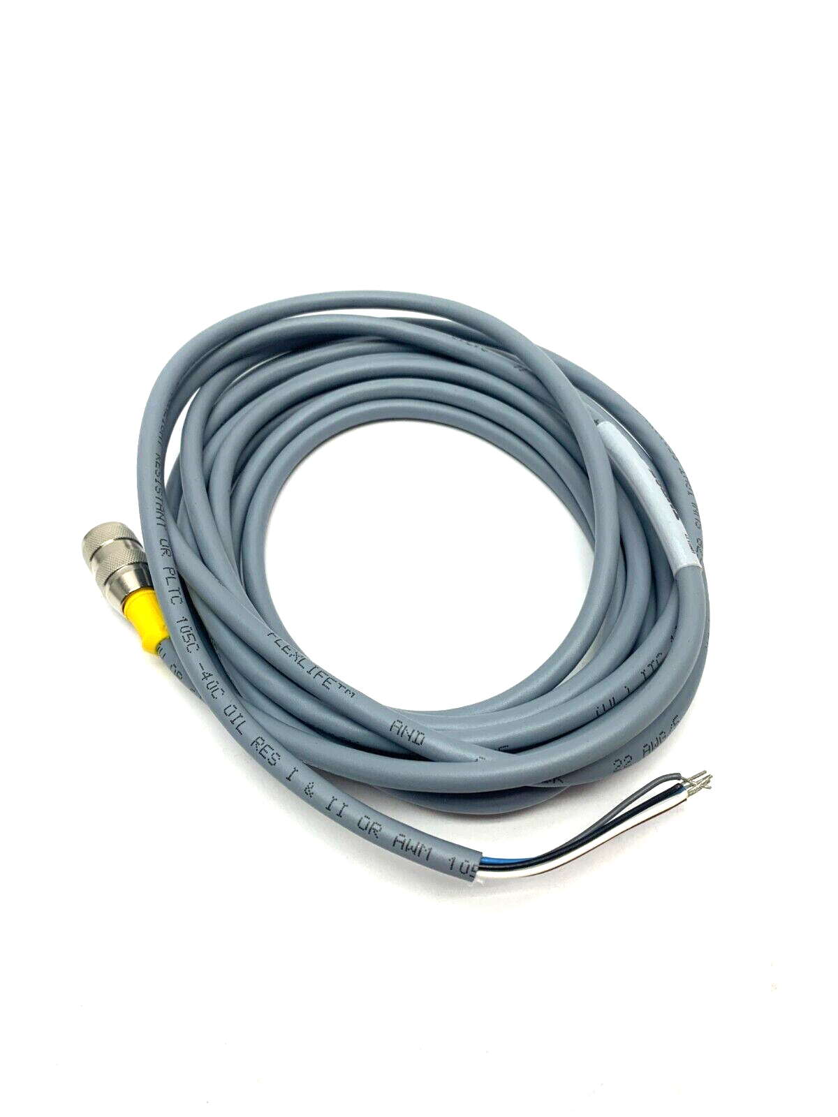 Turck RK 4.5T-4/SV Eurofast Cordset M12 4M Length U0953-53 - New - Maverick Industrial Sales