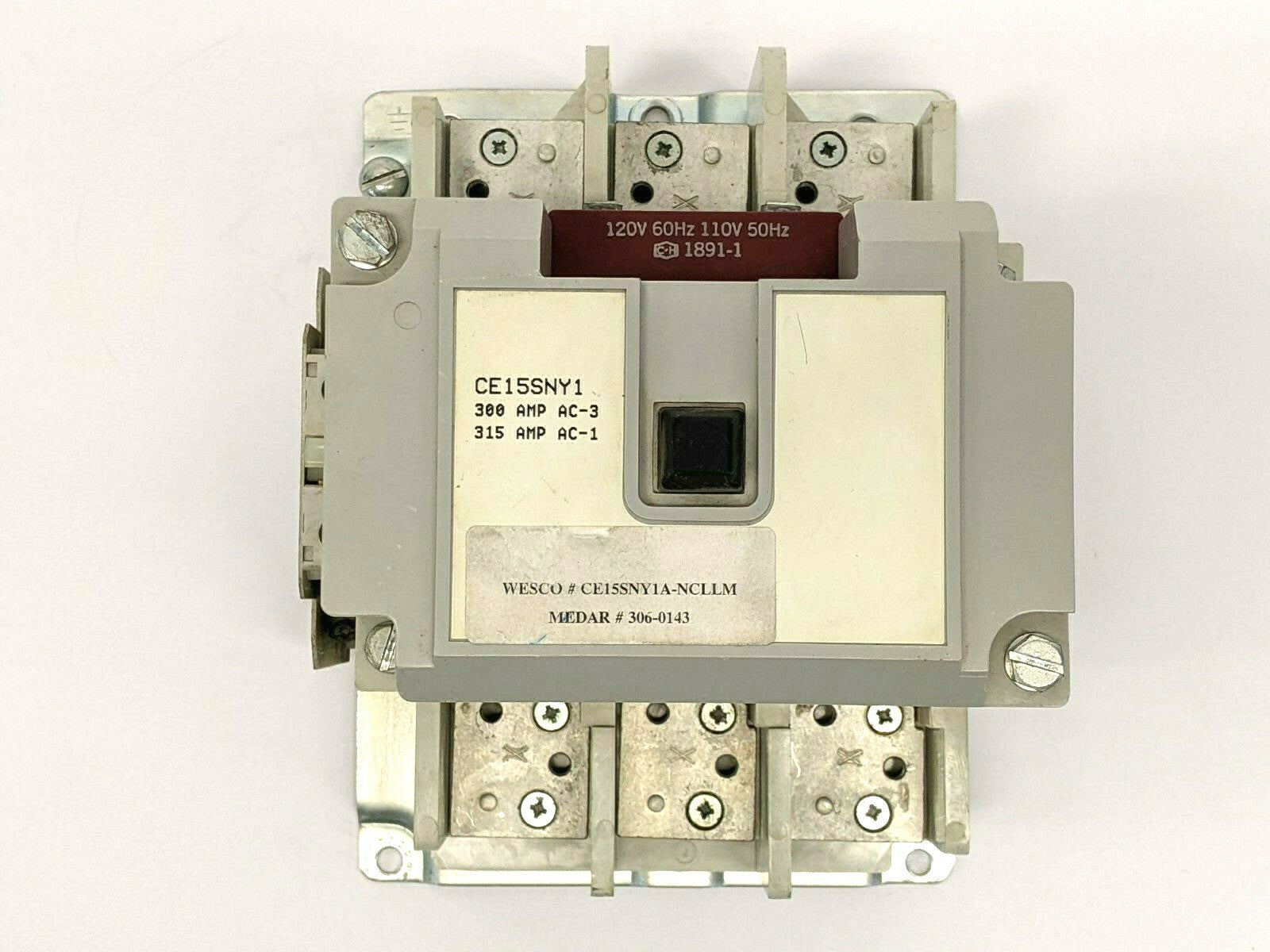 CE15SNY1 | Cutler Hammer Contactor 300A AC-3, 315A AC-1 - Used - Maverick Industrial Sales