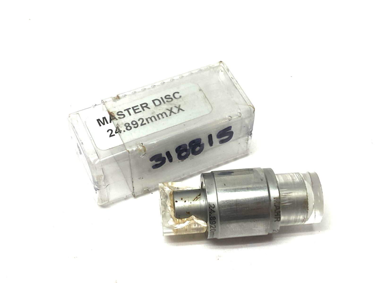 Mahr 2093254 Steel XX Master Disc 24.892mm BROKEN SIDE SEAL - New – Open box - Maverick Industrial Sales