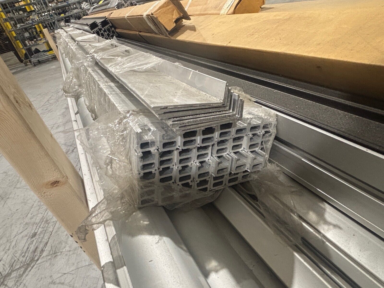 Lot of Misc. Obsolete Bosch Rexroth Conveyor Beams parts, 3842524042, 3842992650 - New – Open box - Maverick Industrial Sales