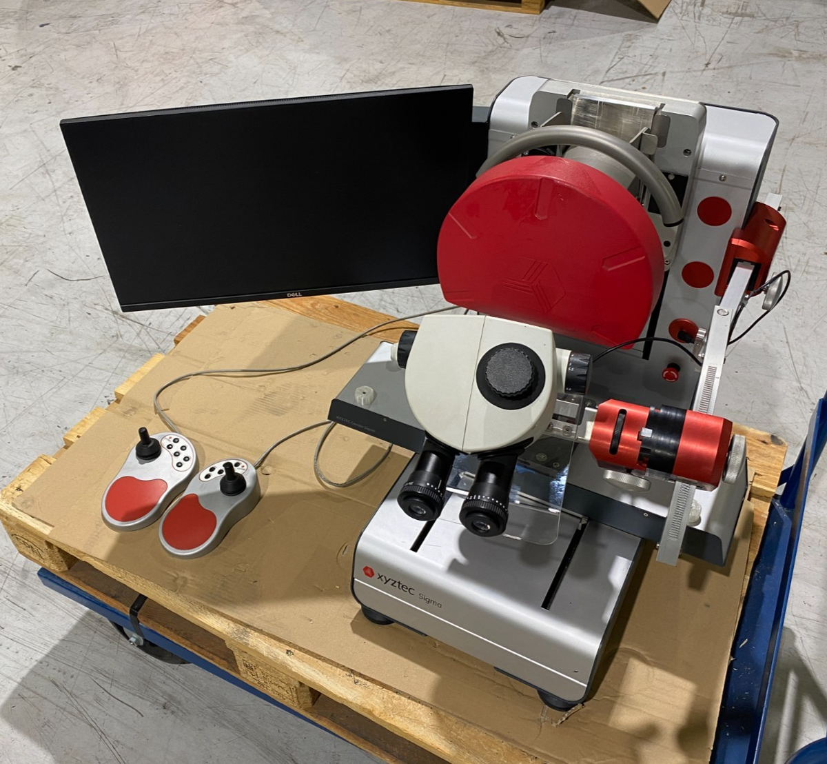 XYZTEC Condor Sigma Bond Tester Wire Pull Die Shear Leica S9D Semiconductor - Maverick Industrial Sales
