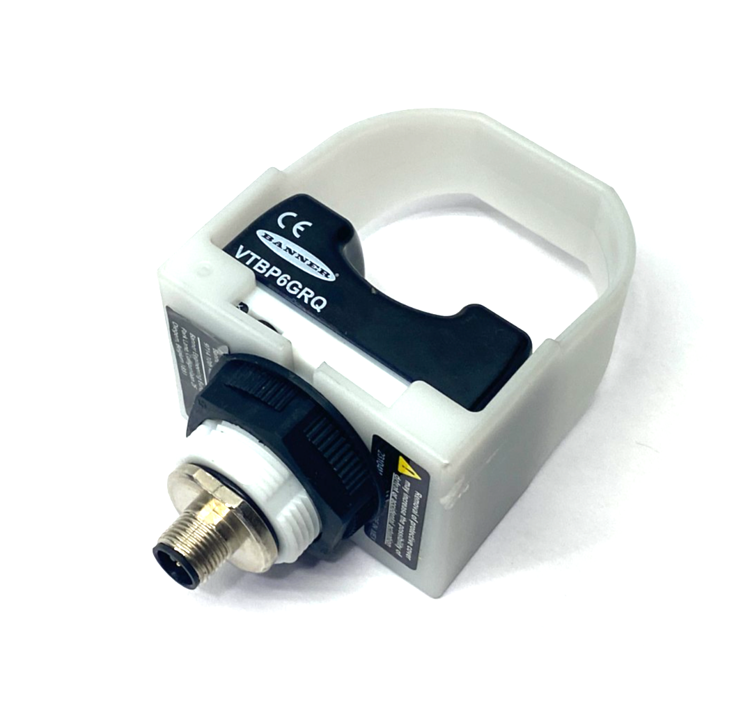 Banner VTBP6GRQ Verification Touch Button 2-Color M12 5-Pin 75937 - Maverick Industrial Sales