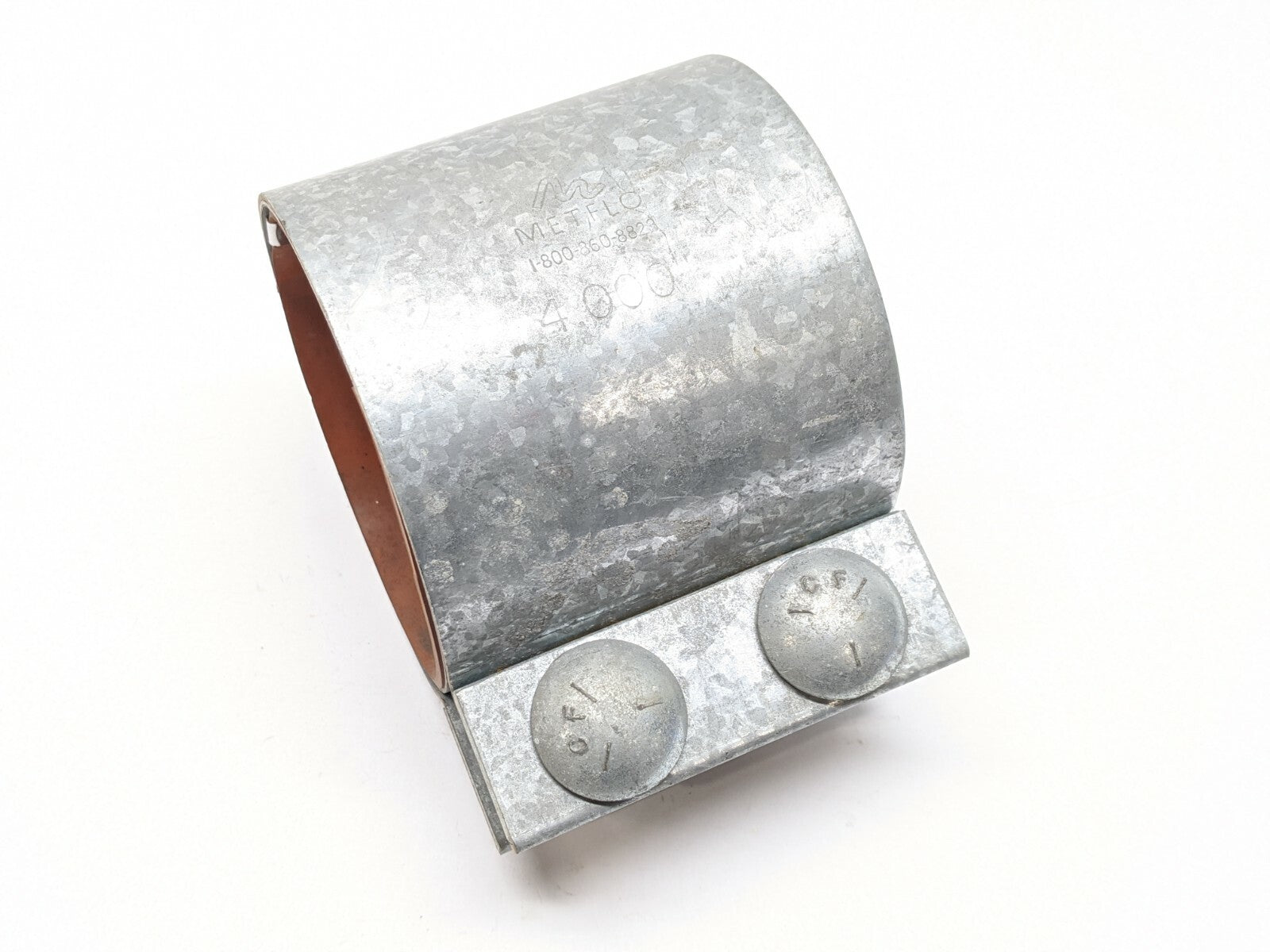 4 x 4 | HP Metflo 4"x4" Compression Coupling Galvanized 4.000" - Used - Maverick Industrial Sales